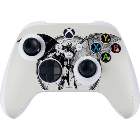 DC Comics Batman Skeleton diagram Art Xbox Series S Controller Skin